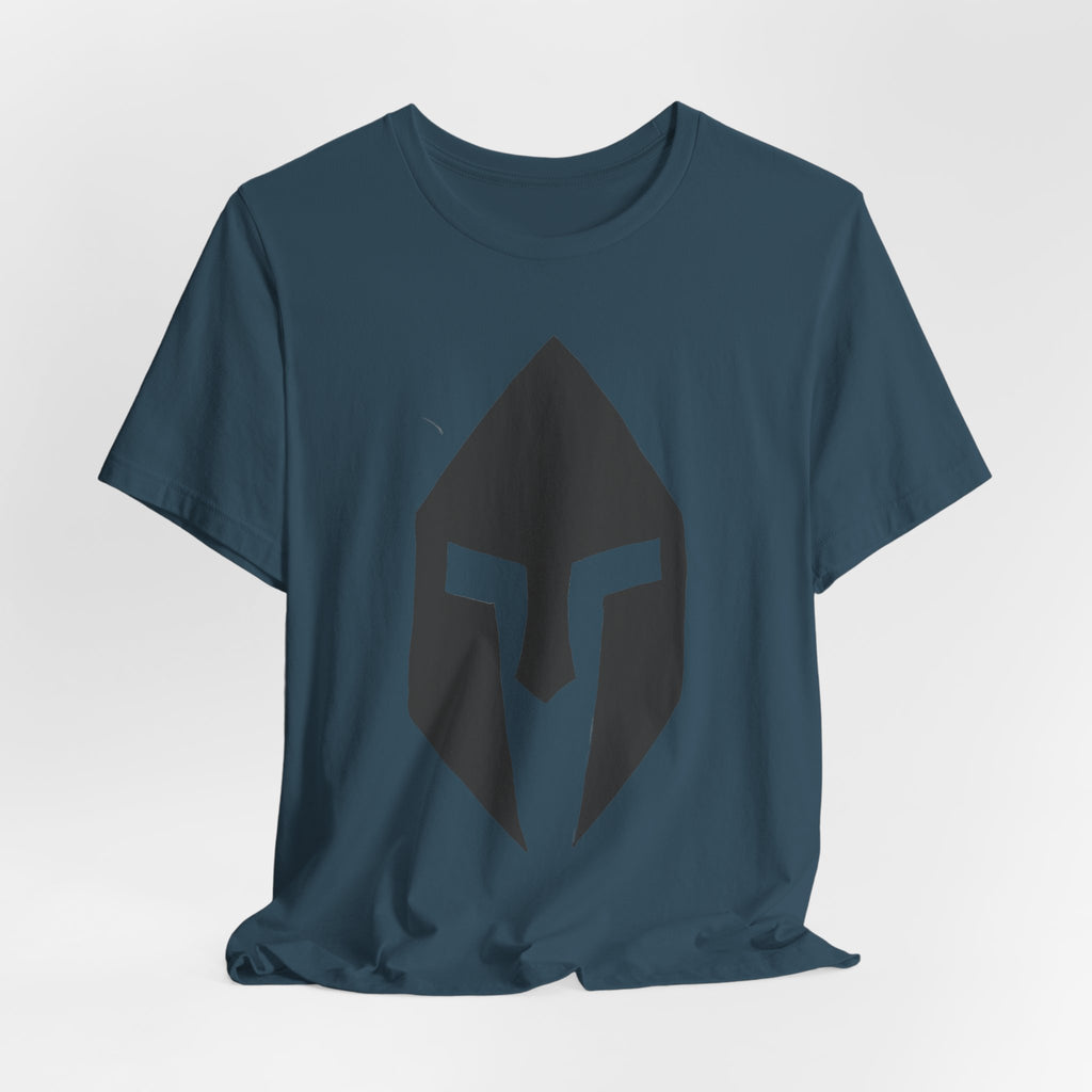 Spartan Helmet T-Shirt — Minimal Warrior Graphic Tee