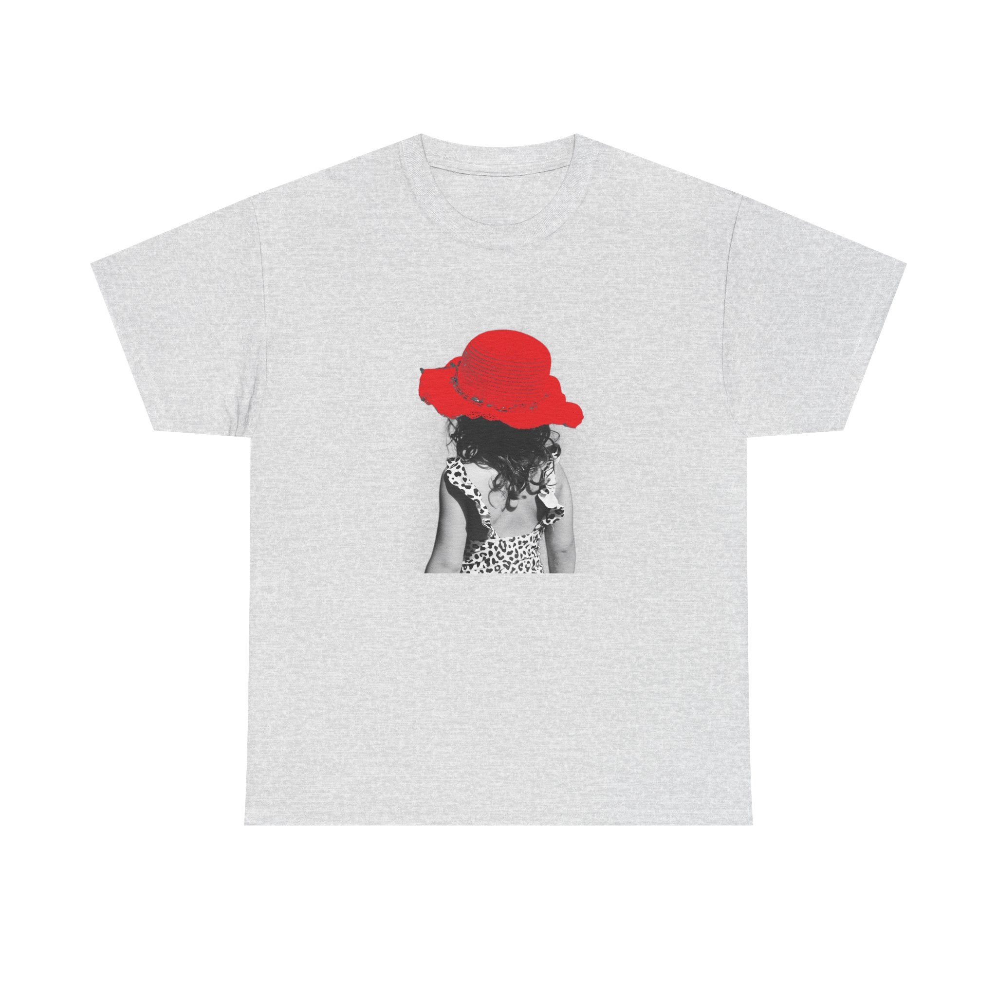 Graphic Tee — Girl with Red Hat Vintage Photo T‑Shirt