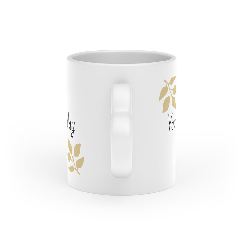Heart Mug — "You are the sweetest part of my day" Coffee Cup | Romantic Gift for Partner