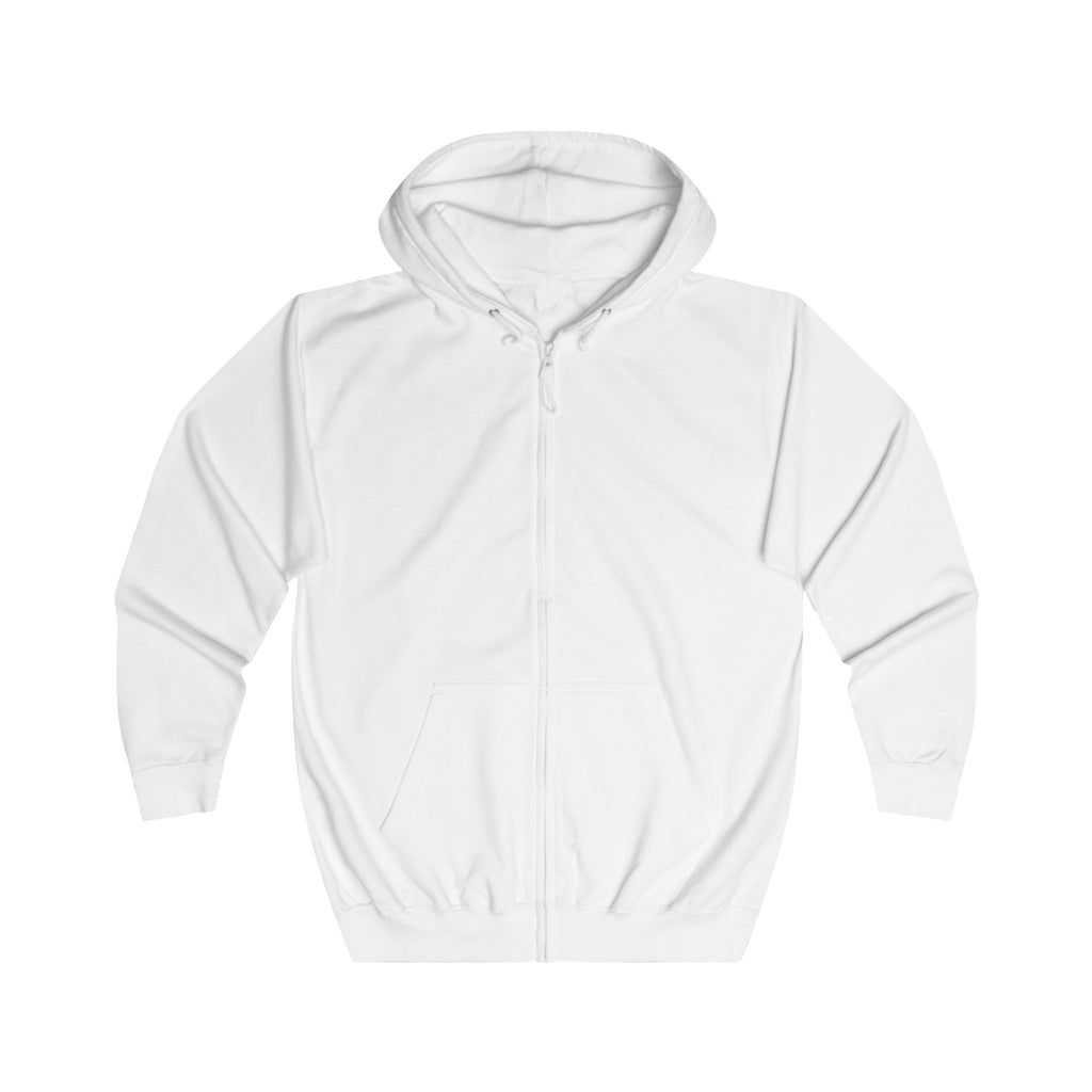 Empowered Woman Zip Hoodie — "I've Got the Power" Minimal Line Art