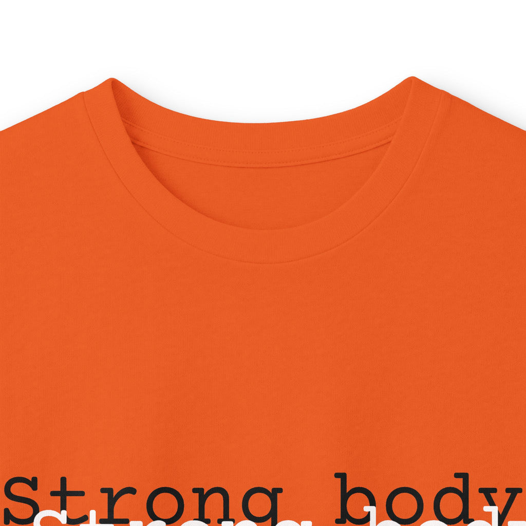 Strong body Strong mind Long Sleeve Tee — Fitness Motivation Shirt