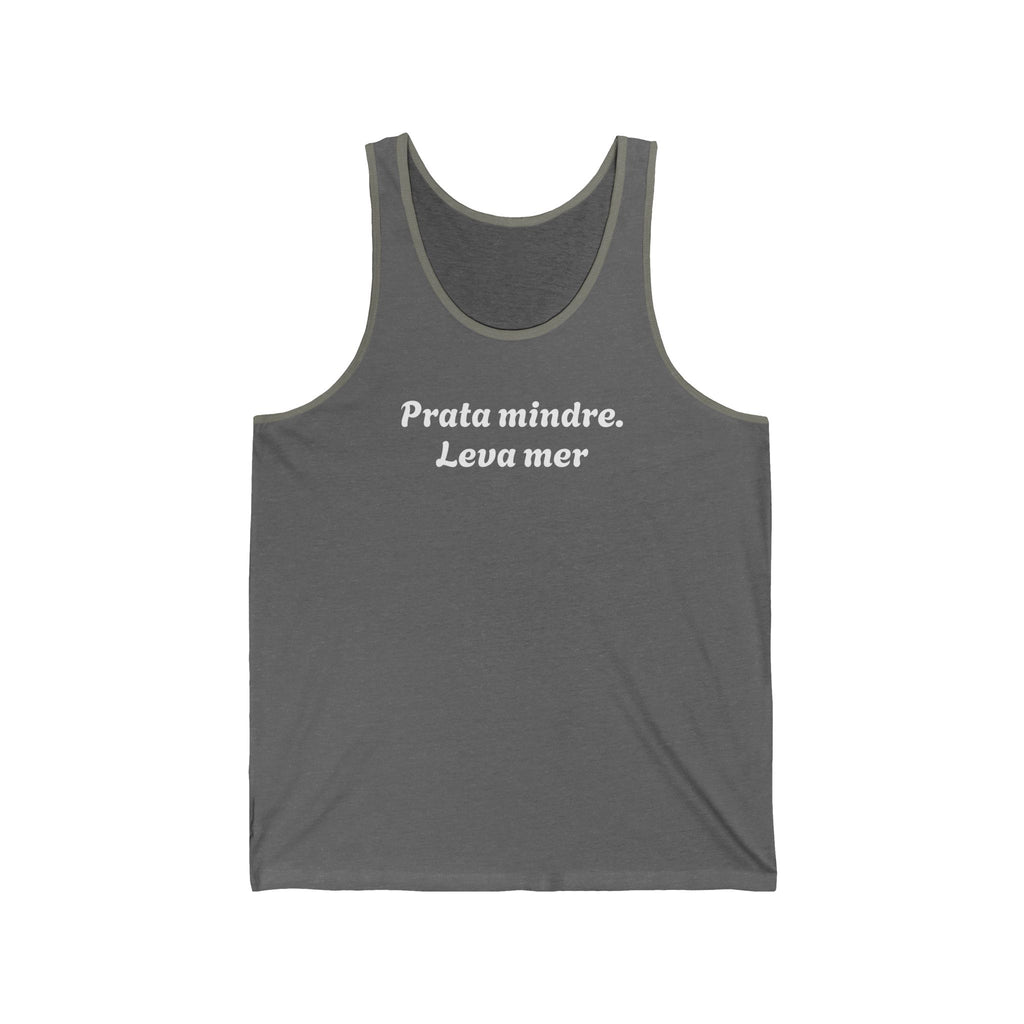 White Jersey Tank Top – Minimal Casual Summer Tank