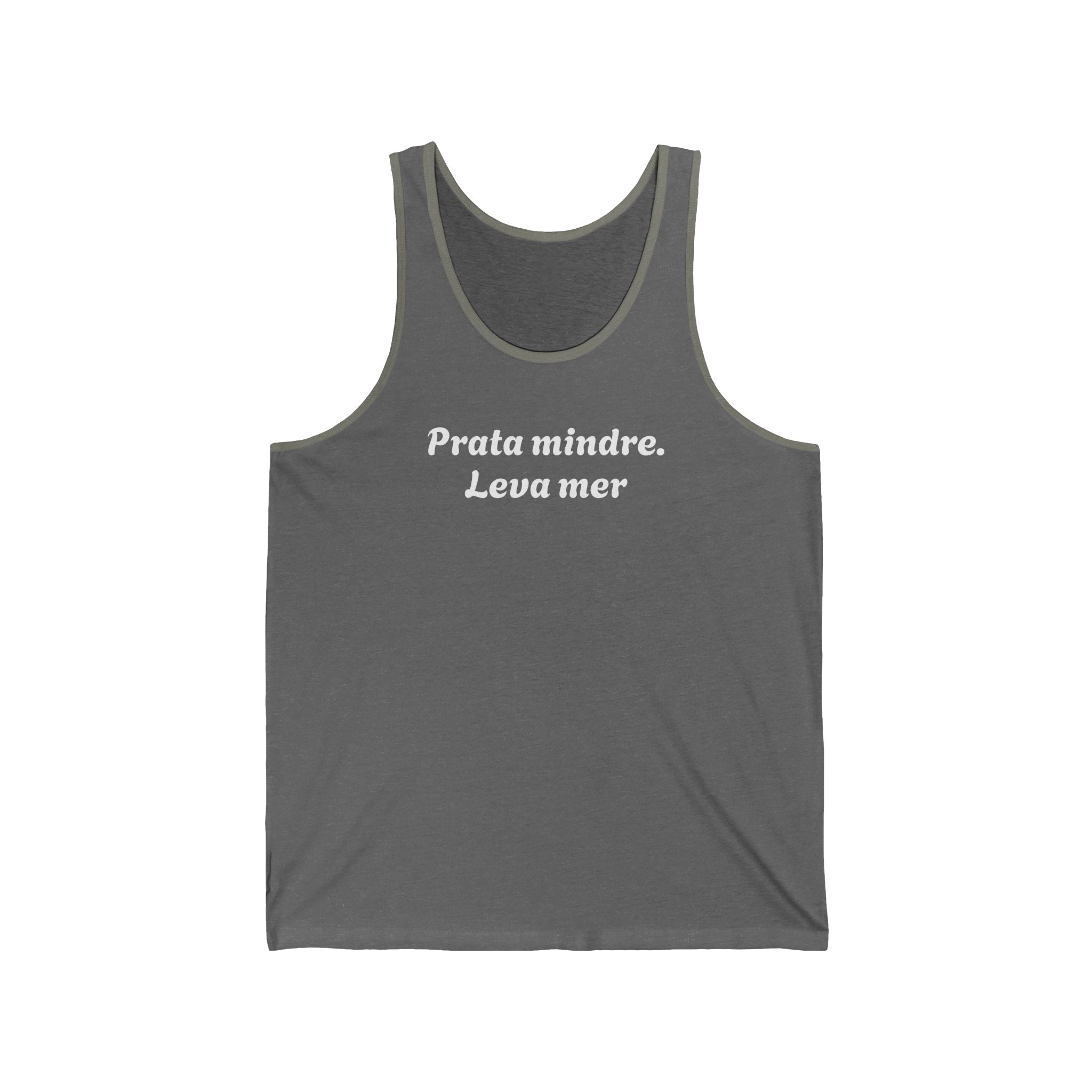 White Jersey Tank Top – Minimal Casual Summer Tank