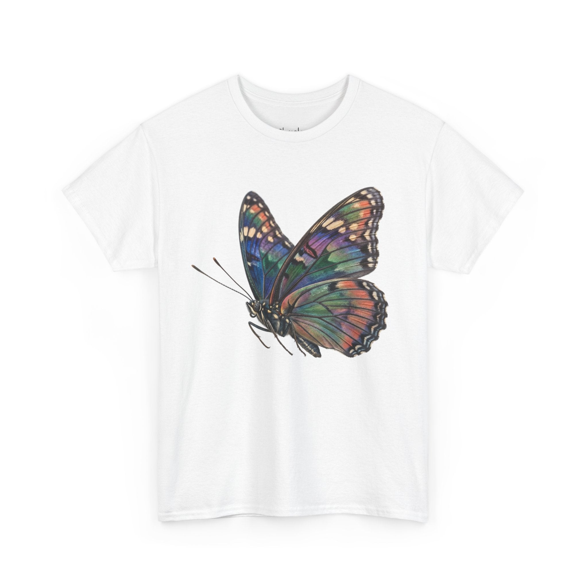 Butterfly Art Tee — Colorful Watercolor Monarch Graphic T-Shirt