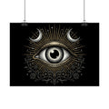 Occult Eye Poster — Mystical All-Seeing Eye Wall Art