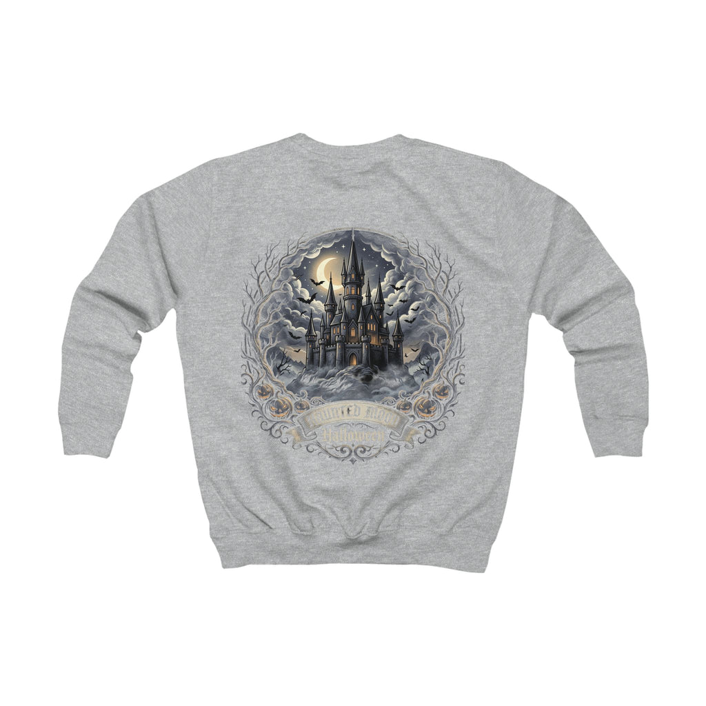Kids Sweatshirt — Haunted Castle Halloween Crewneck