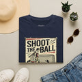 Shoot The Ball Soccer T-Shirt — 'Make The Goal' Vintage Football Tee