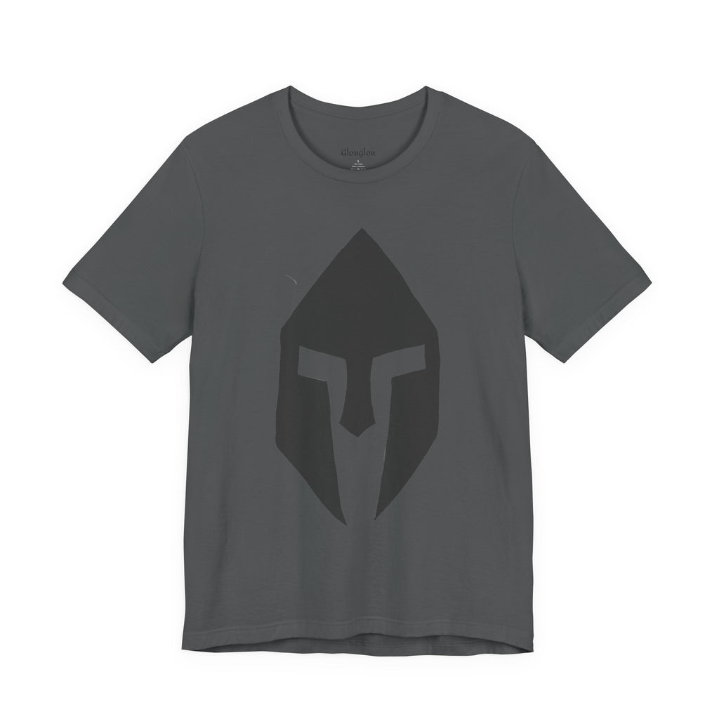 Spartan Helmet T-Shirt — Minimal Warrior Graphic Tee