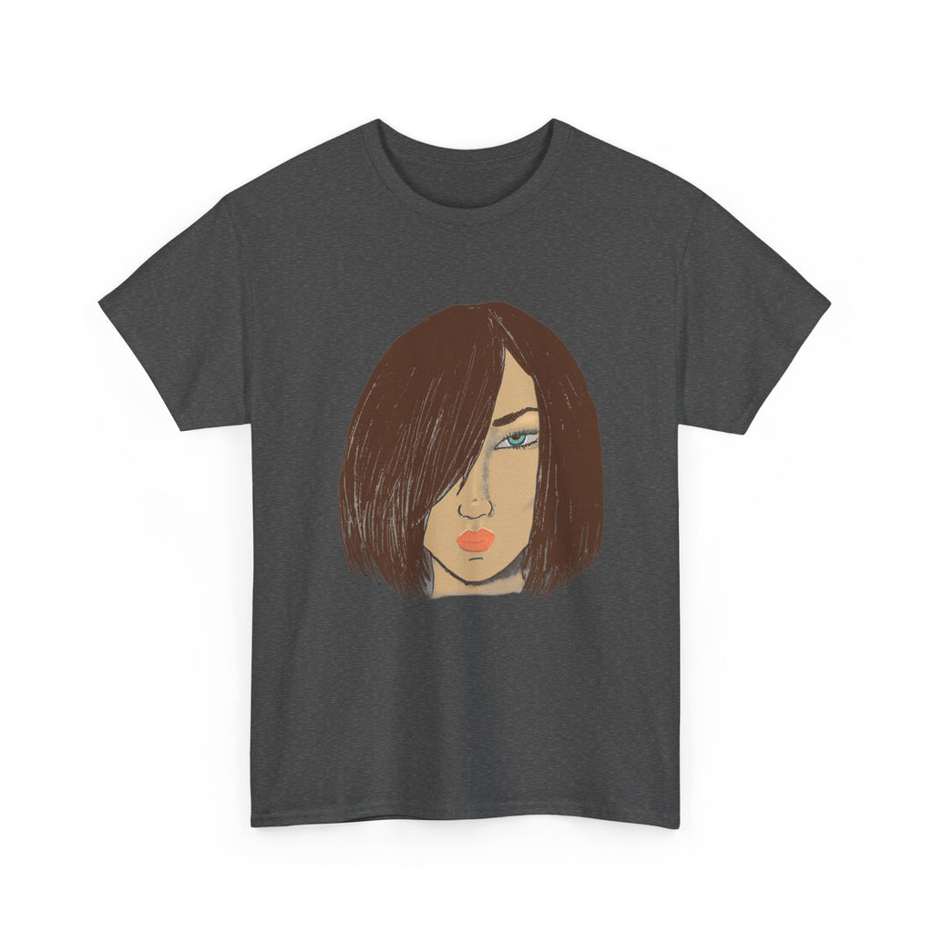 Graphic Tee — Hand-Drawn Bob Portrait Shirt