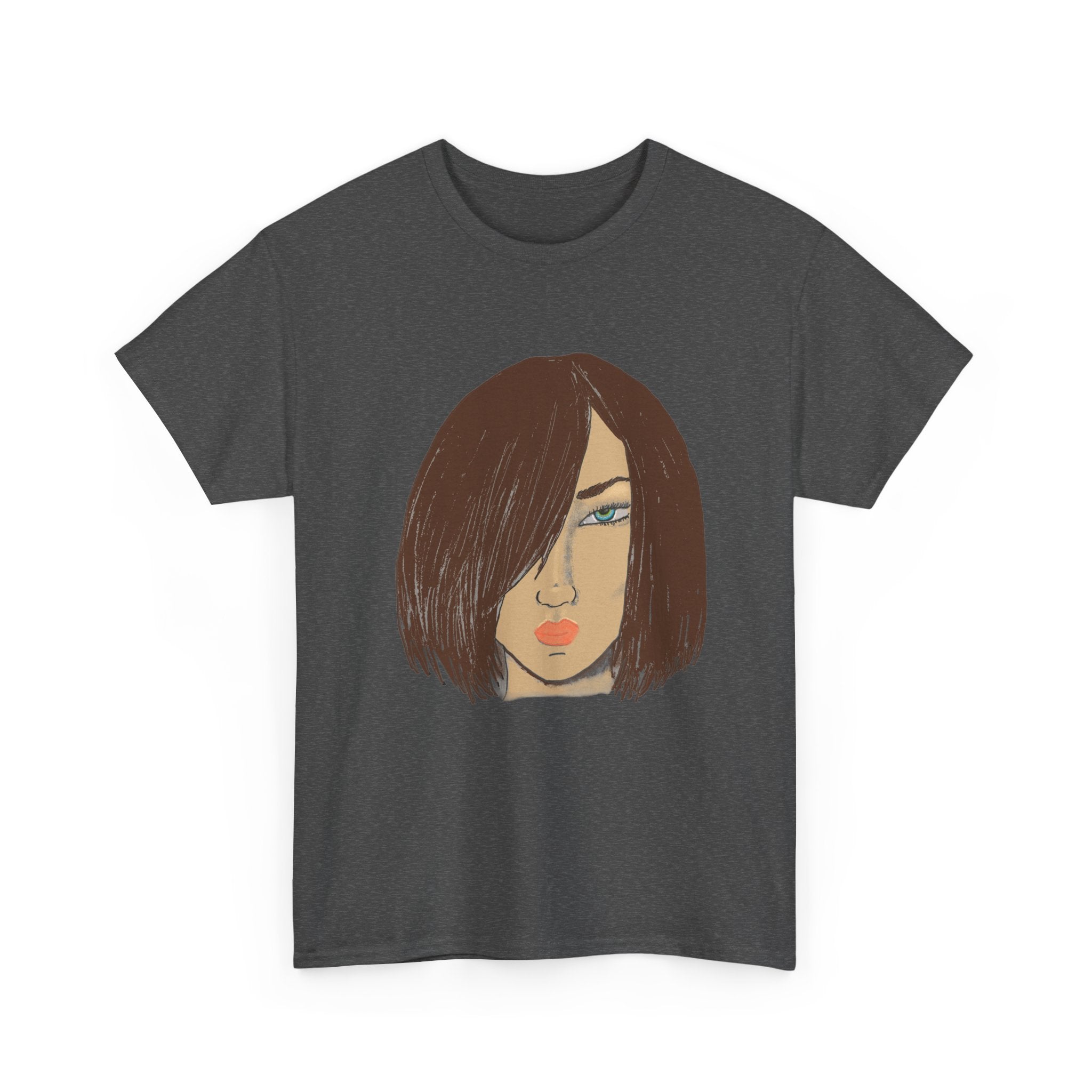 Graphic Tee — Hand-Drawn Bob Portrait Shirt