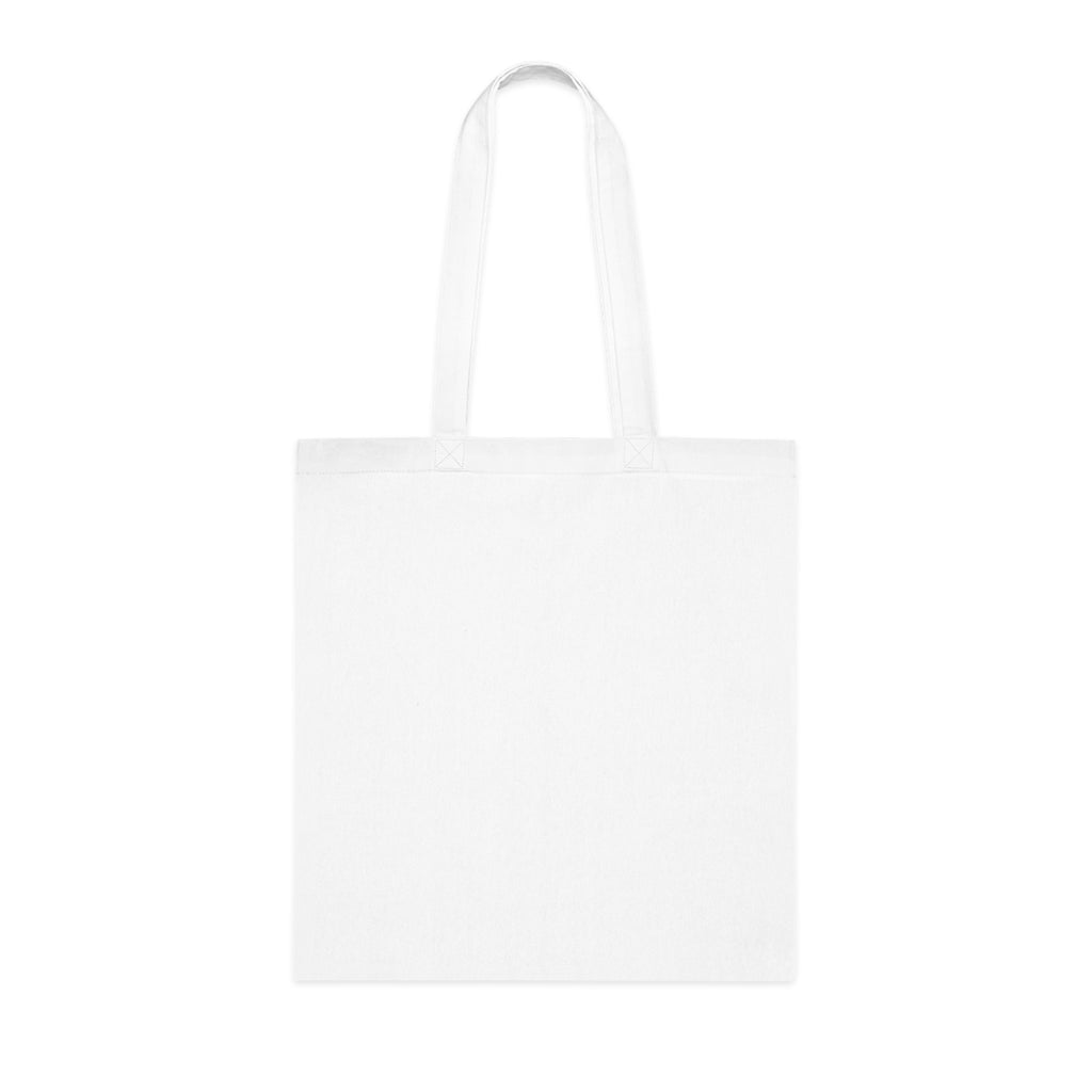 Watercolor Rainbow Cotton Tote Bag — Colorful Hand-Painted Grocery & Everyday Market Tote