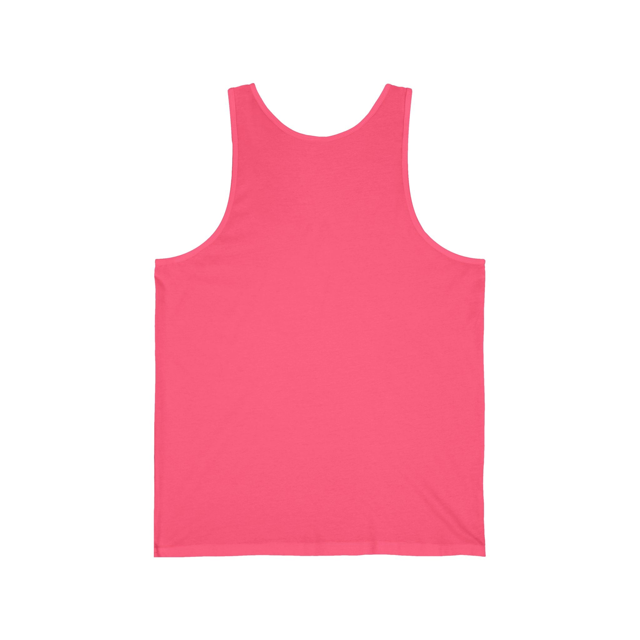 Inspirational Quote Tank Top — "Heads up Look, hear, smell Life is here"