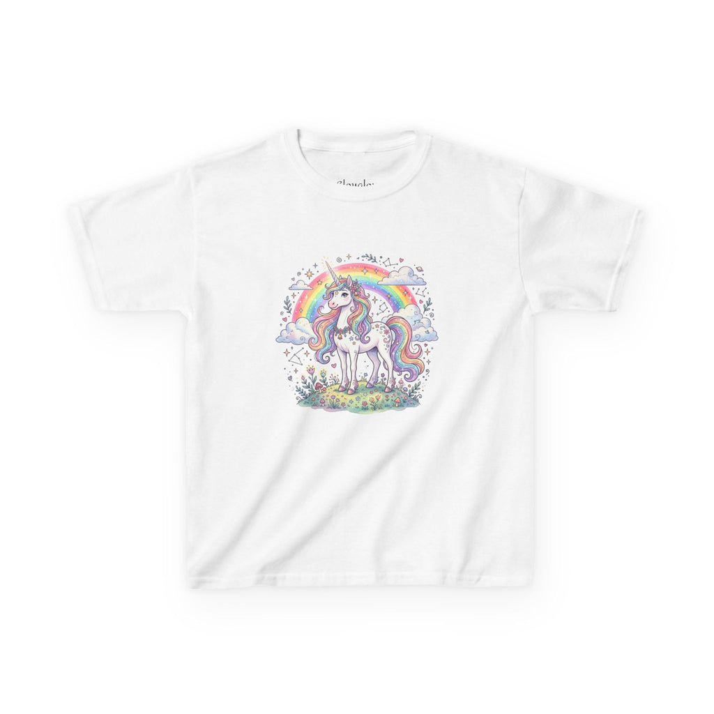 Kids Tee — Rainbow Unicorn Magic Graphic Shirt