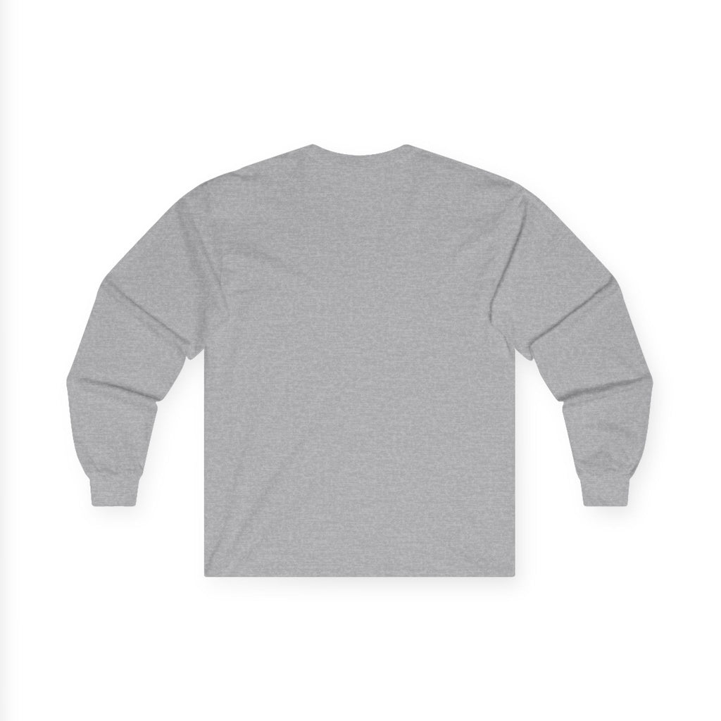 Long Sleeve Tee — "Dog's Life" Jack Russell & Whiskey Graphic