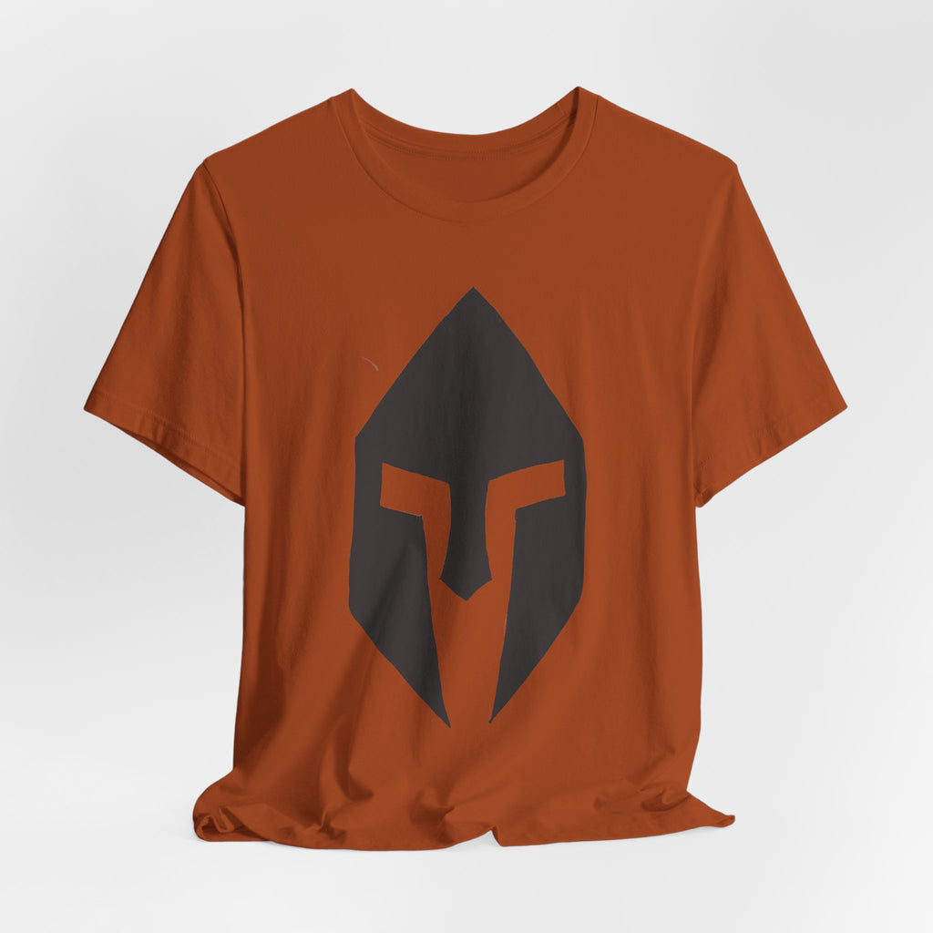 Spartan Helmet T-Shirt — Minimal Warrior Graphic Tee