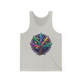 Crystal Tree Tank Top — Colorful Mystical Tree Graphic Tank