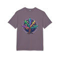 Crystal Tree Graphic Tee — Mystical Gemstone Nature Shirt