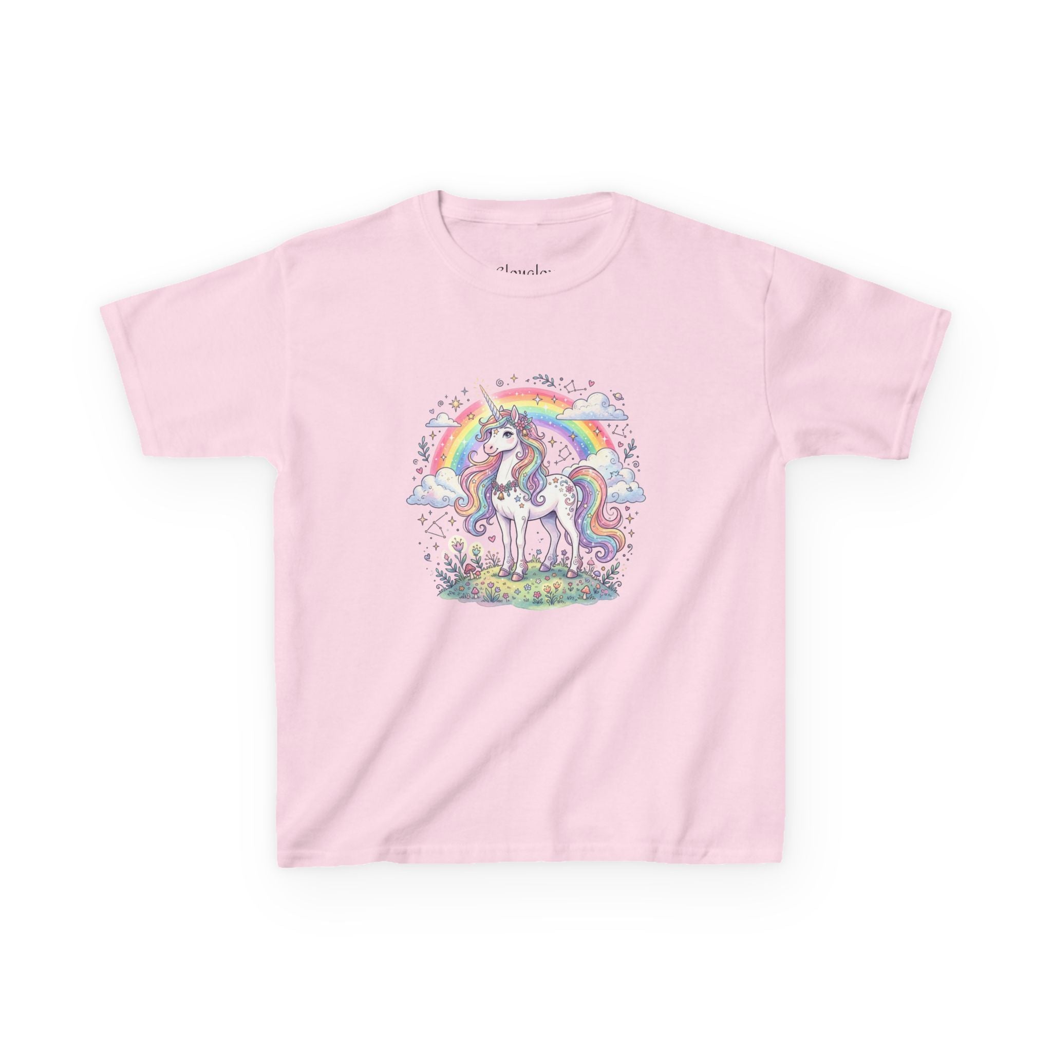 Kids Tee — Rainbow Unicorn Magic Graphic Shirt