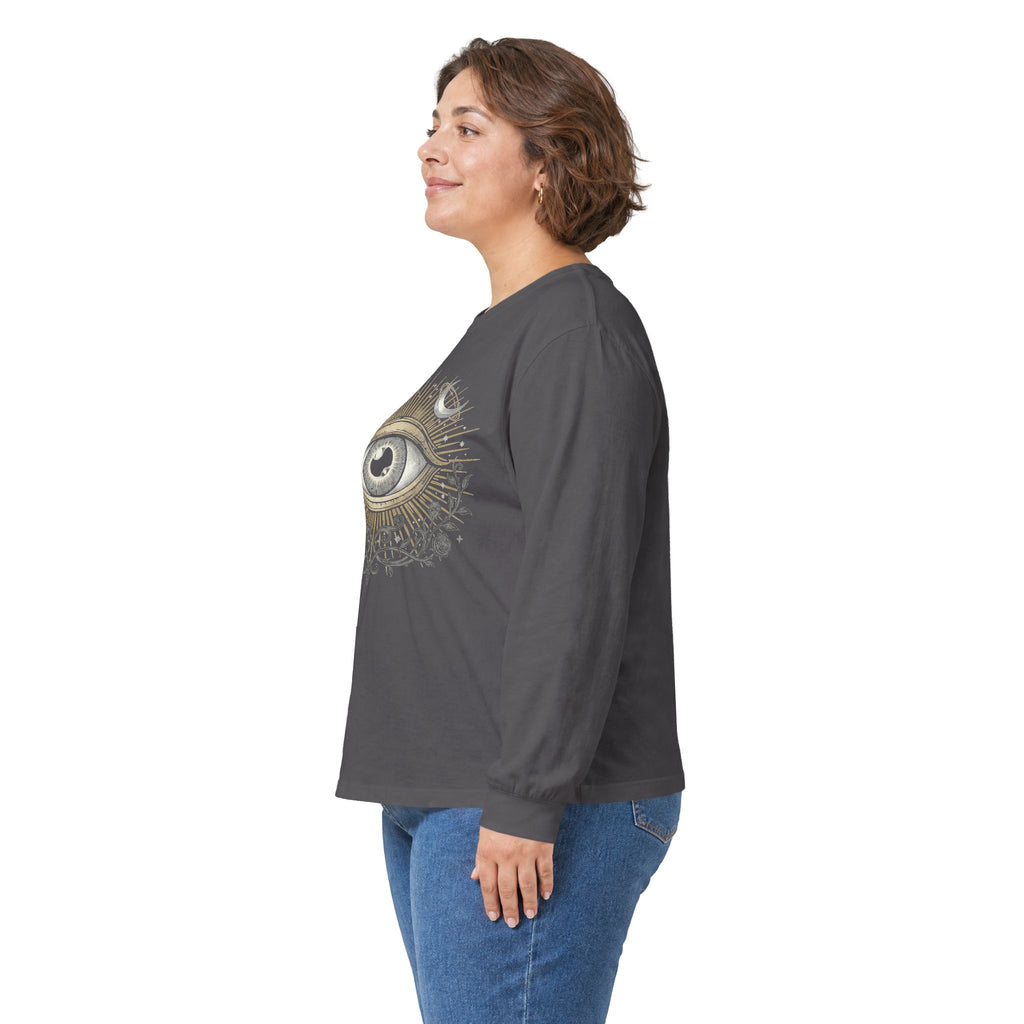 Mystic Eye Long Sleeve Tee — Vintage Occult Graphic