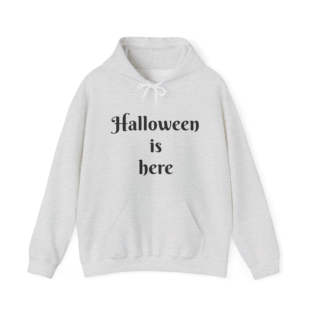 Halloween Is Here Hoodie — Ancient Wisdom Gothic Back Print