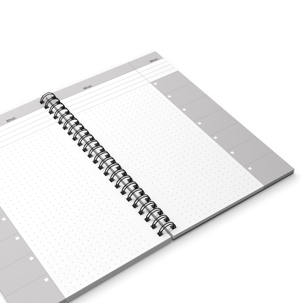 Pastel Heart Spiral Journal — Cute Green Notebook for Notes & Gratitude