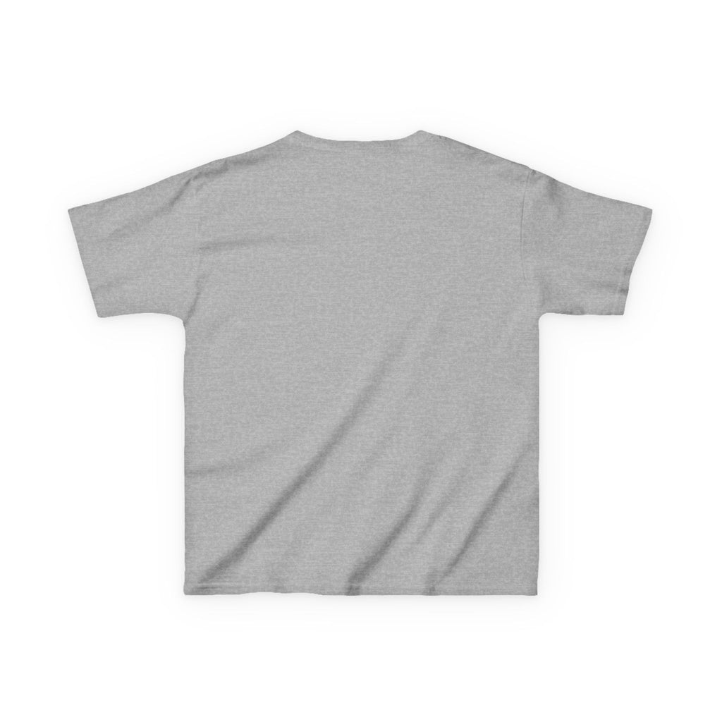 Kids T‑Shirt — Retro Girl with Red Hat Graphic
