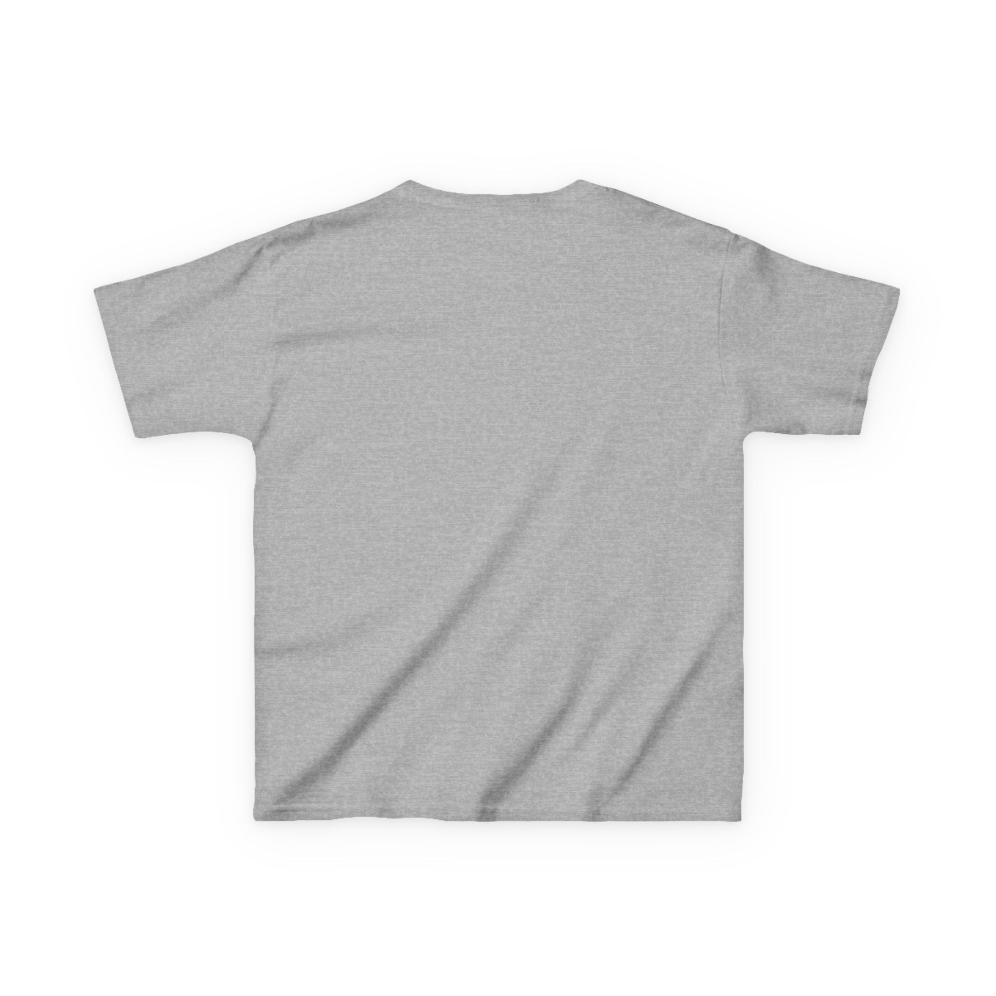 Kids T‑Shirt — Retro Girl with Red Hat Graphic