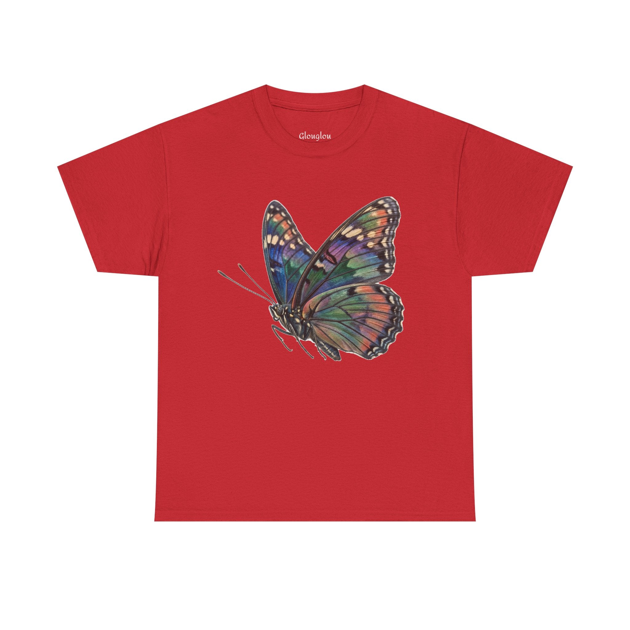 Butterfly Art Tee — Colorful Watercolor Monarch Graphic T-Shirt
