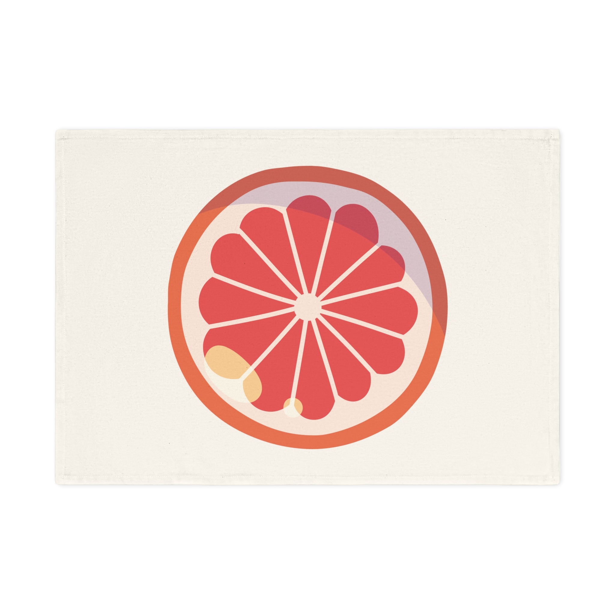 Grapefruit Cotton Tea Towel – Bright Citrus Kitchen Towel
