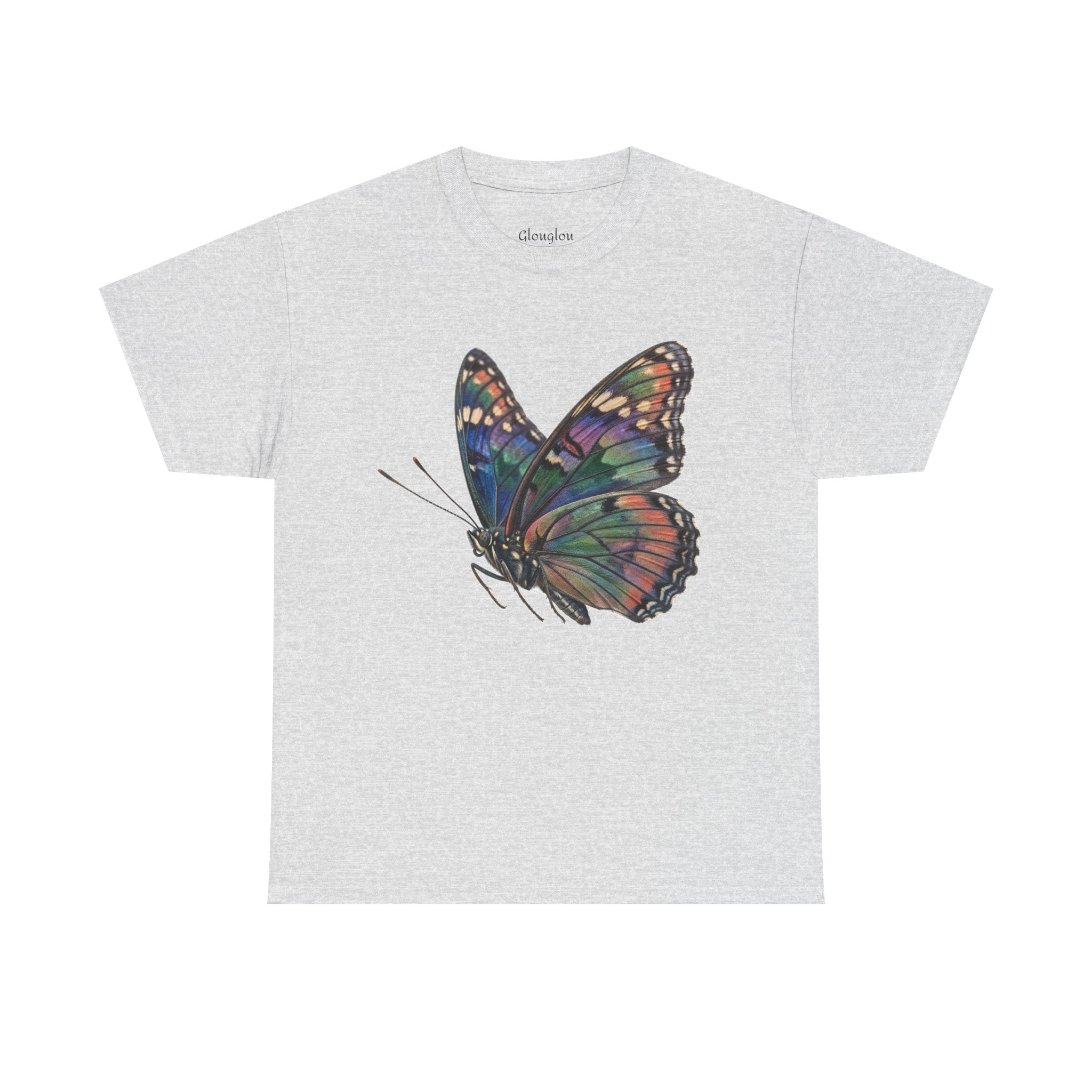 Butterfly Art Tee — Colorful Watercolor Monarch Graphic T-Shirt