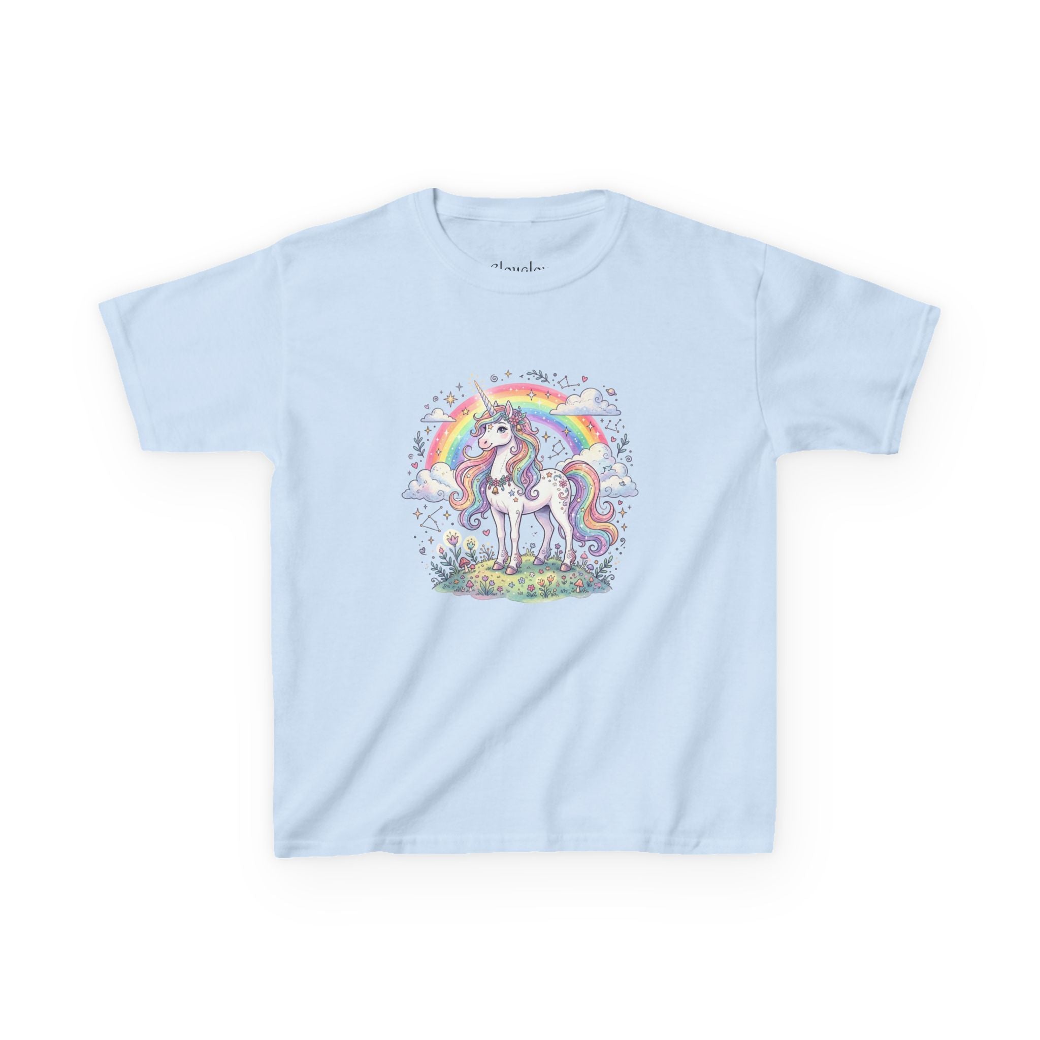 Kids Tee — Rainbow Unicorn Magic Graphic Shirt