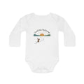 Baby Bodysuit “Small Steps, Big Journeys” Organic Long Sleeve