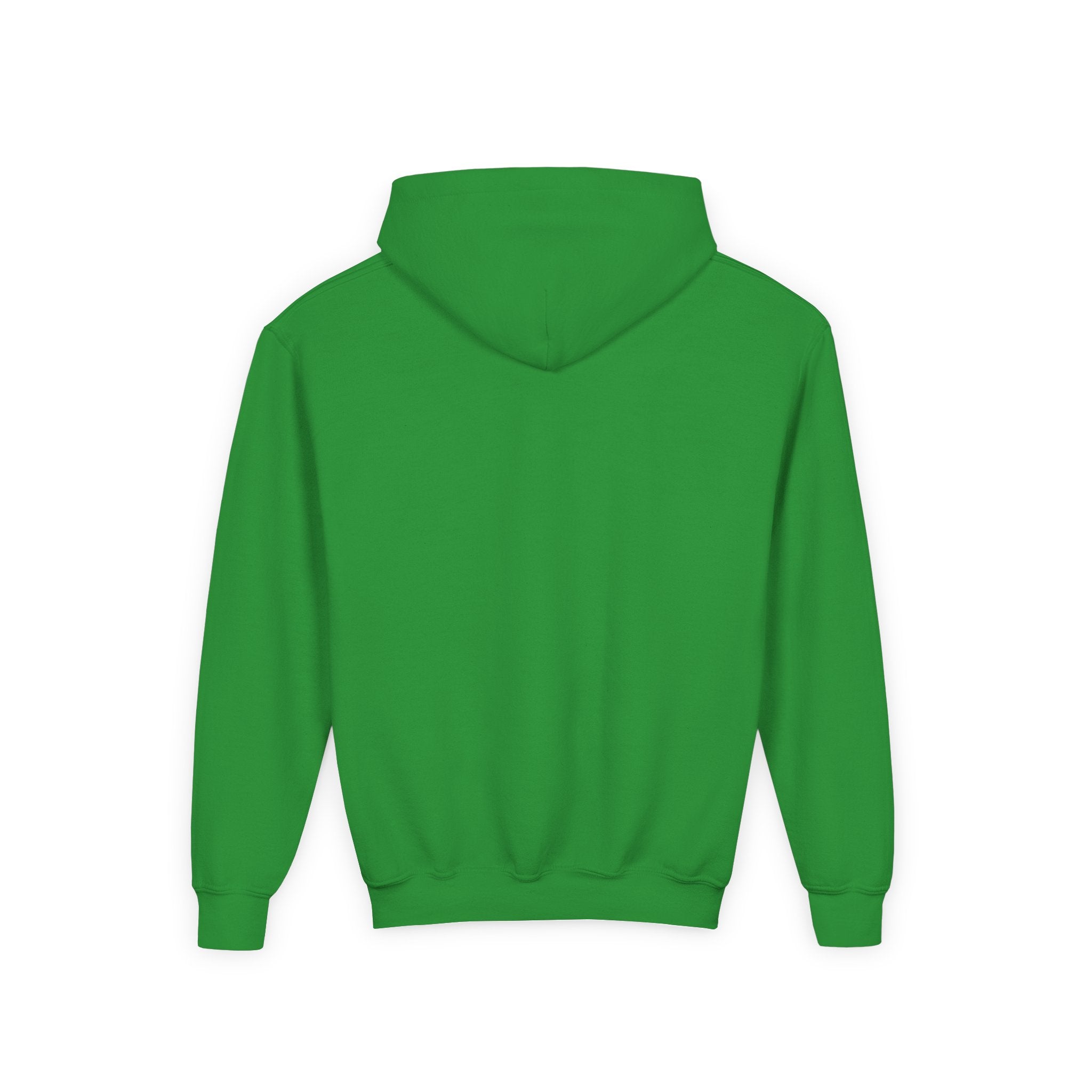 Youth Hoodie "A Real Warrior" Spartan Helmet Pullover