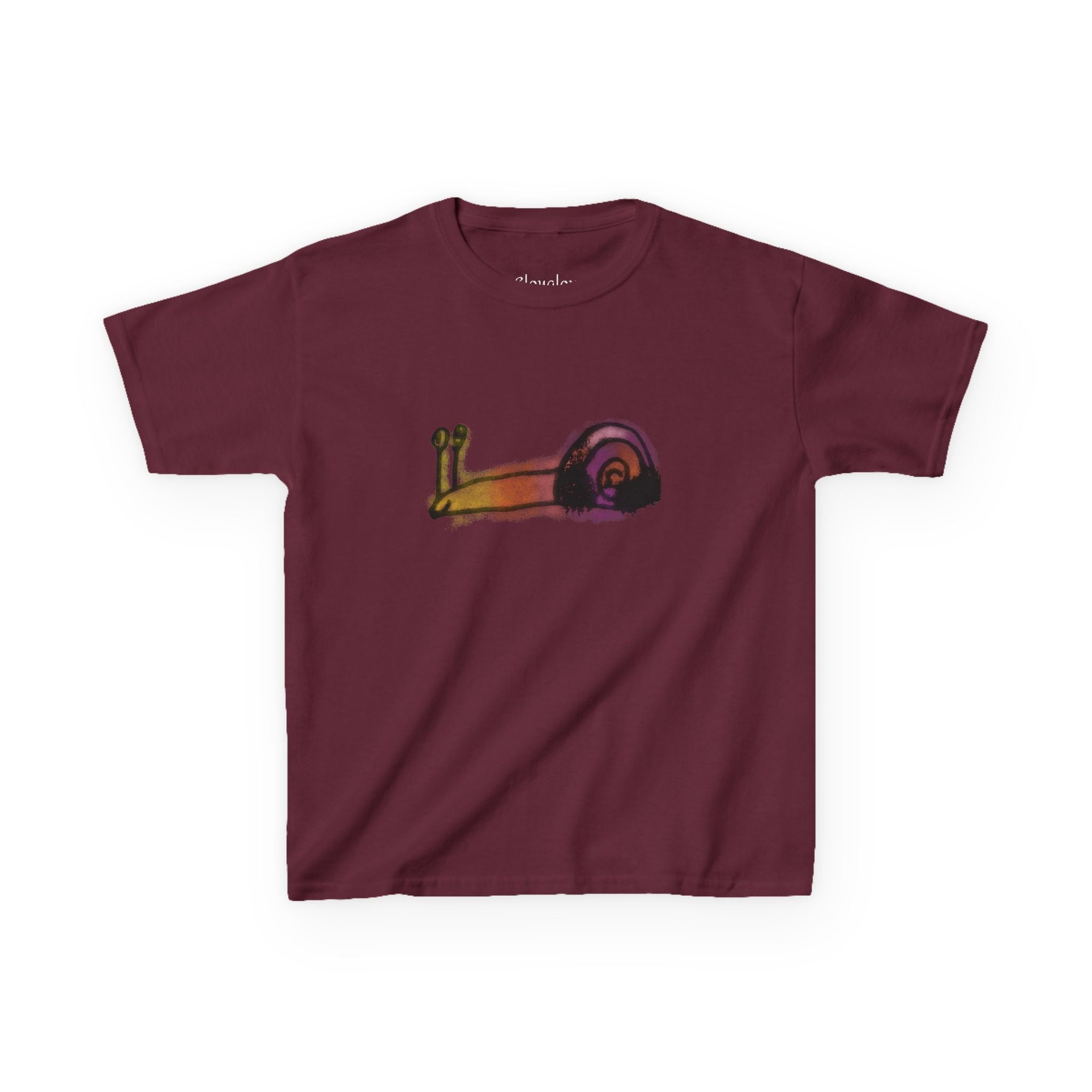 Kids T‑Shirt — Cute Pastel Snail Graphic Tee for Toddlers & Kids