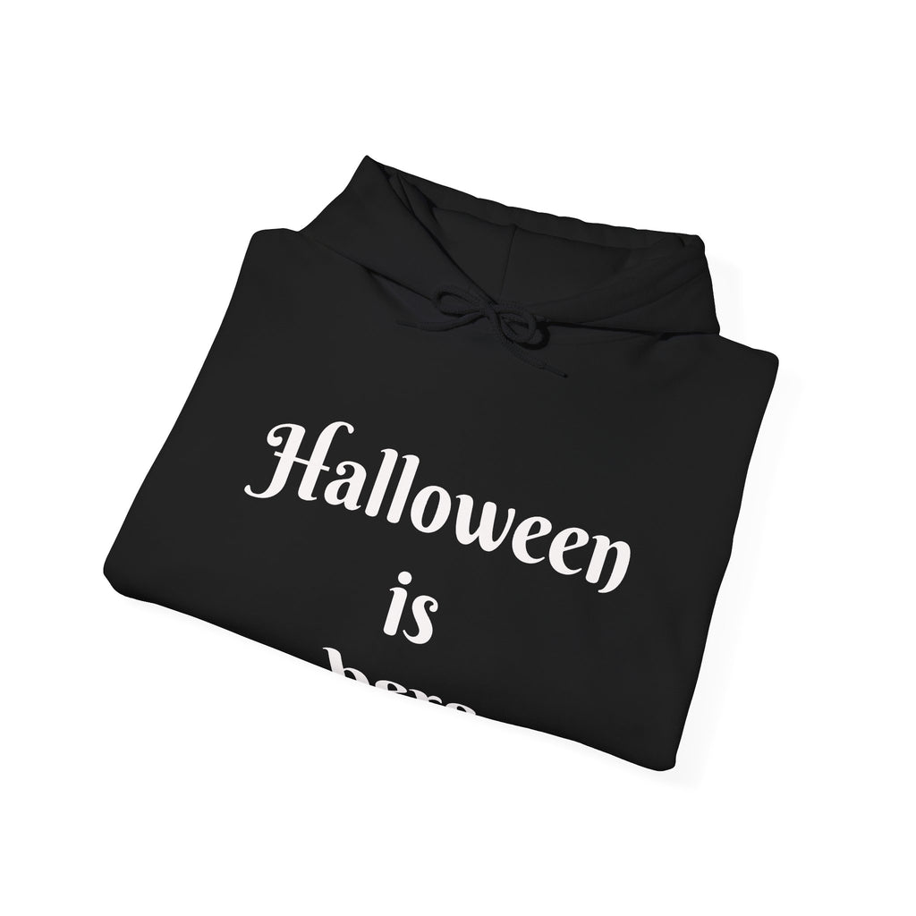 Halloween Is Here Hoodie — Ancient Wisdom Gothic Back Print