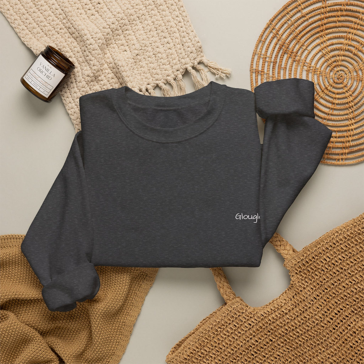 Halloween Pumpkin Crewneck Sweatshirt — "Hallowed Nights" Mystic Traditions