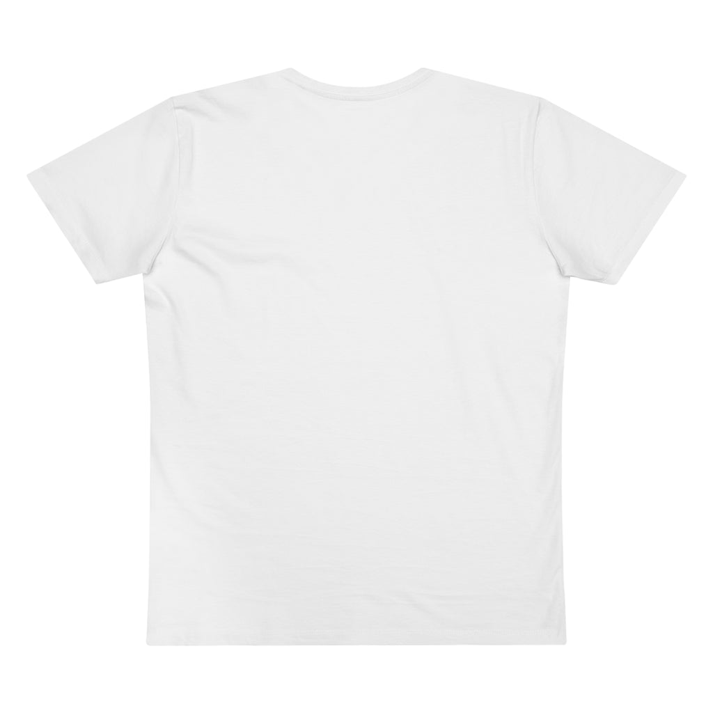 Medusa Line Art V-Neck Men’s Tee — Mythical Snake Hair Graphic Shirt