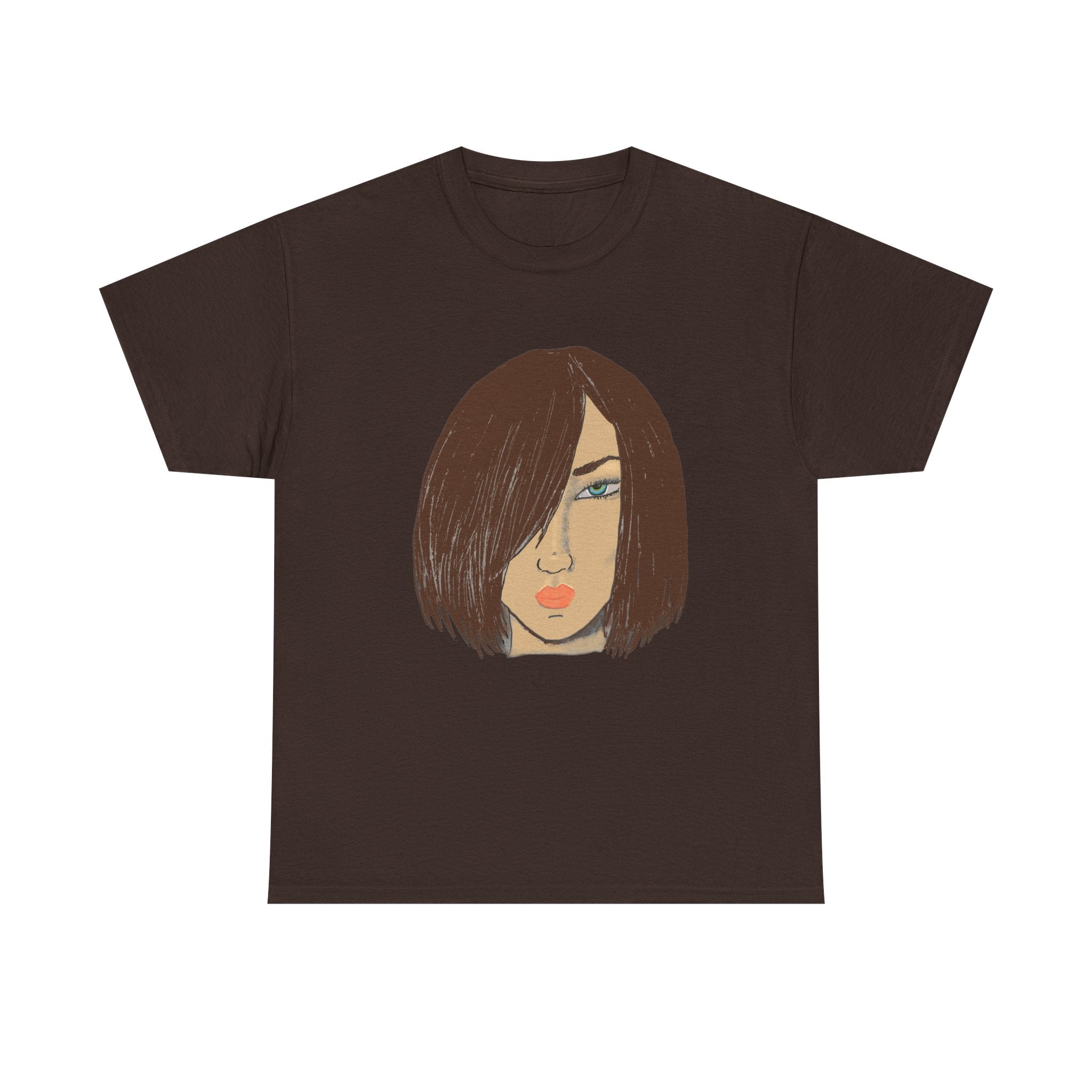 Graphic Tee — Hand-Drawn Bob Portrait Shirt