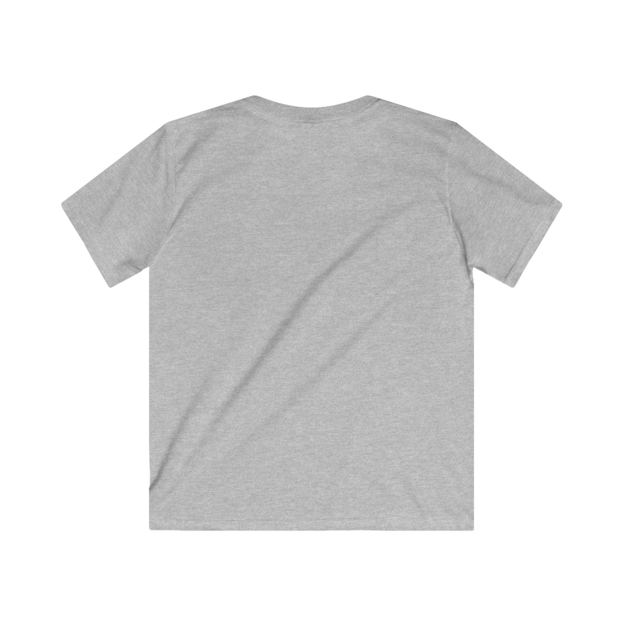 Kids Tee — "A Real Warrior" Spartan Helmet Graphic