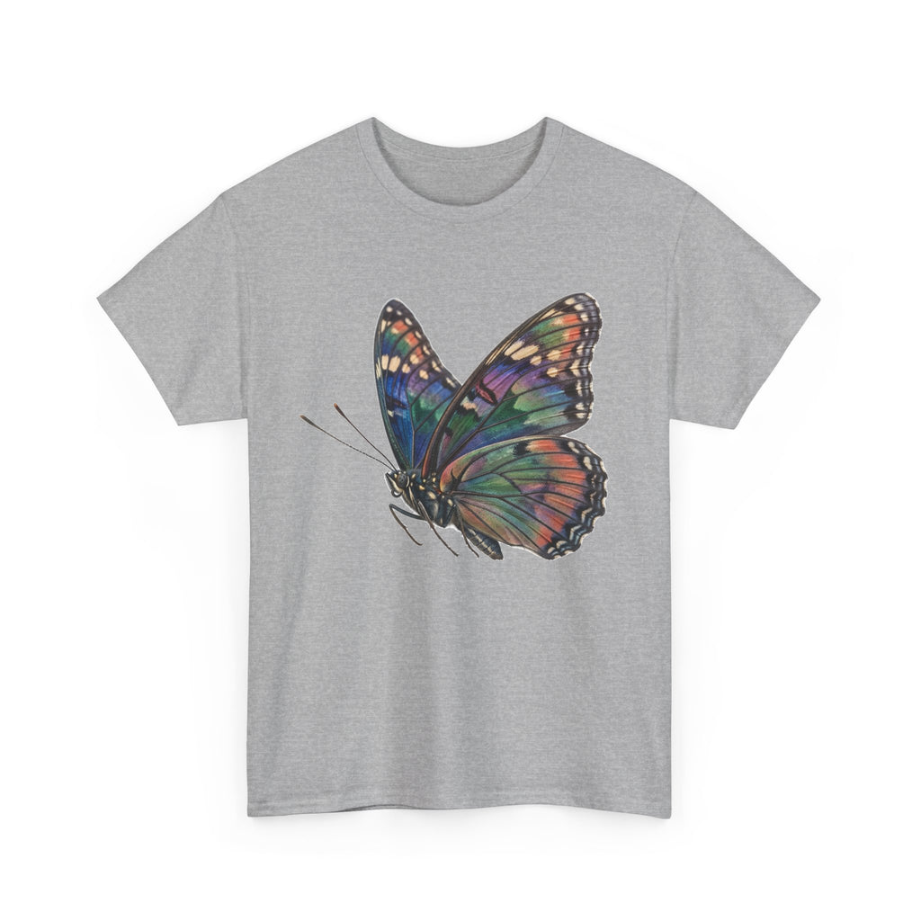 Butterfly Art Tee — Colorful Watercolor Monarch Graphic T-Shirt