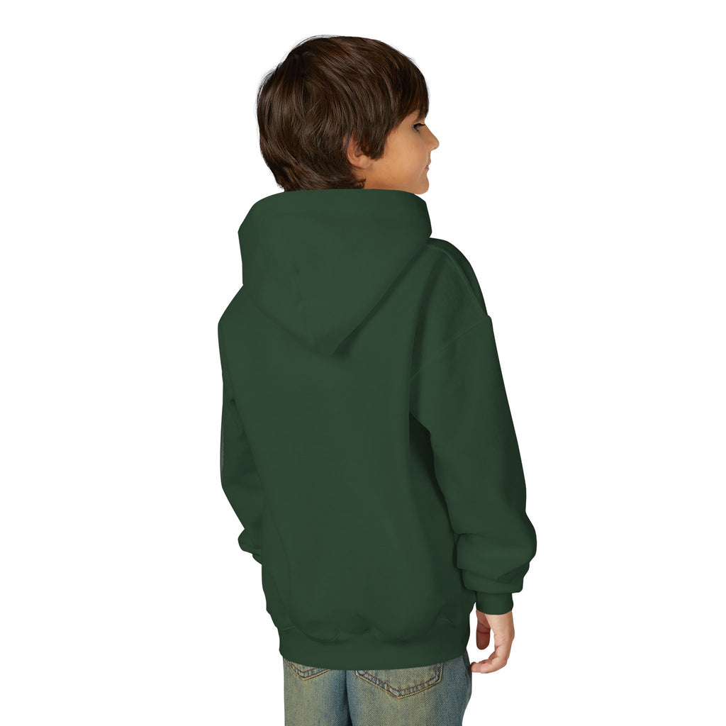 Youth Hoodie “The Future Is Here” Minimalist Slogan Sweatshirt
