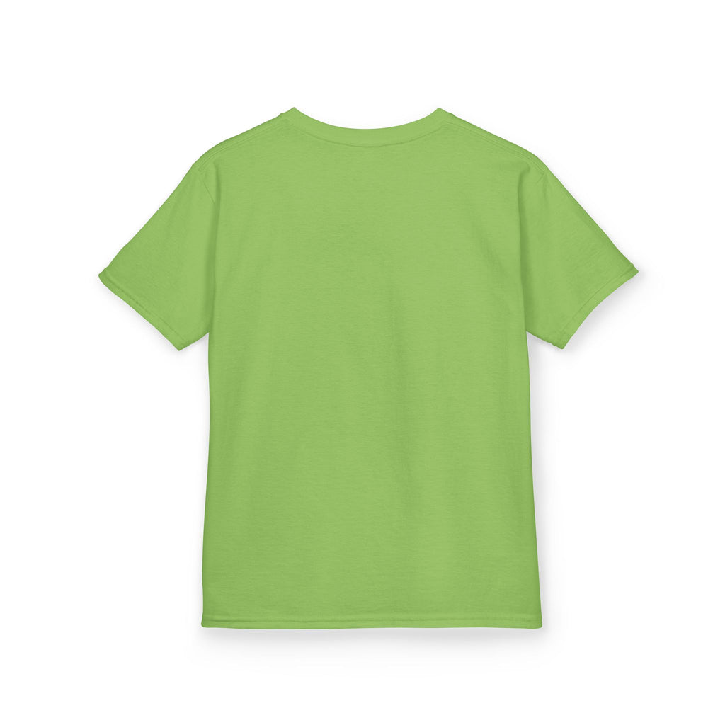 Kids T‑Shirt — Retro Girl with Red Hat Graphic