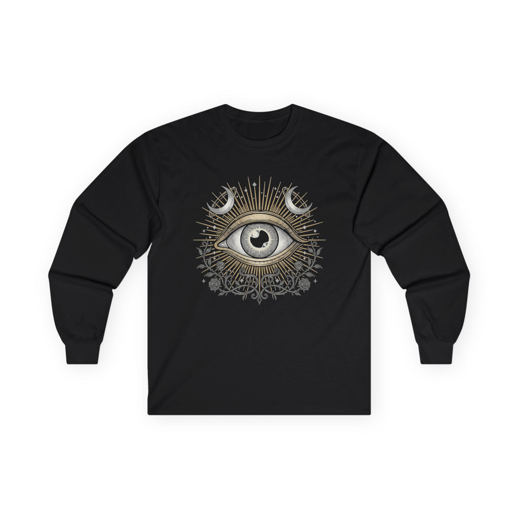 Mystic Eye Long Sleeve Tee — Vintage Occult Graphic