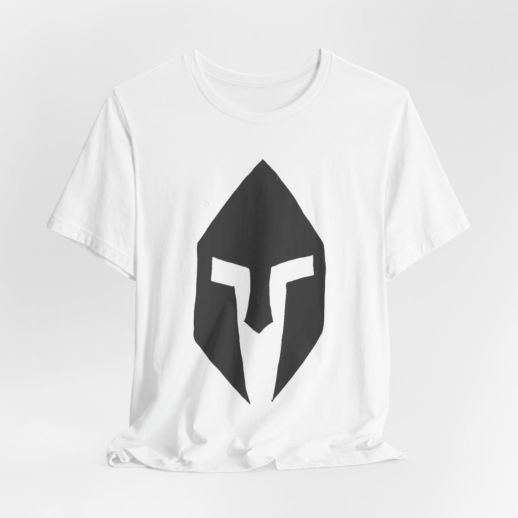 Spartan Helmet T-Shirt — Minimal Warrior Graphic Tee