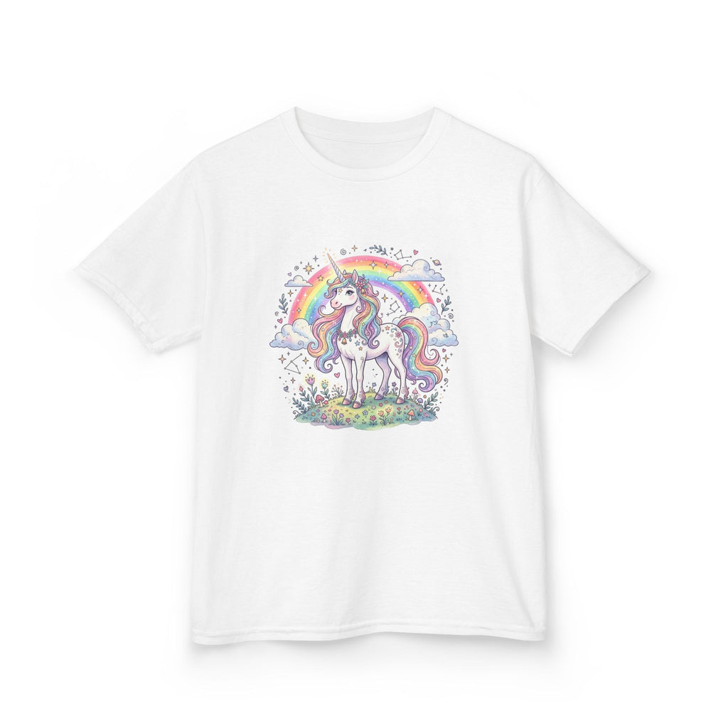 Kids Tee — Rainbow Unicorn Magic Graphic Shirt