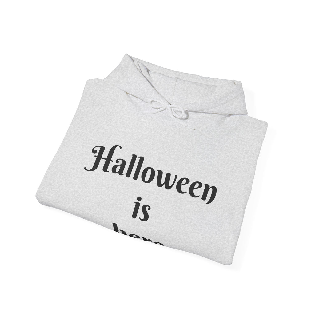 Halloween Is Here Hoodie — Ancient Wisdom Gothic Back Print