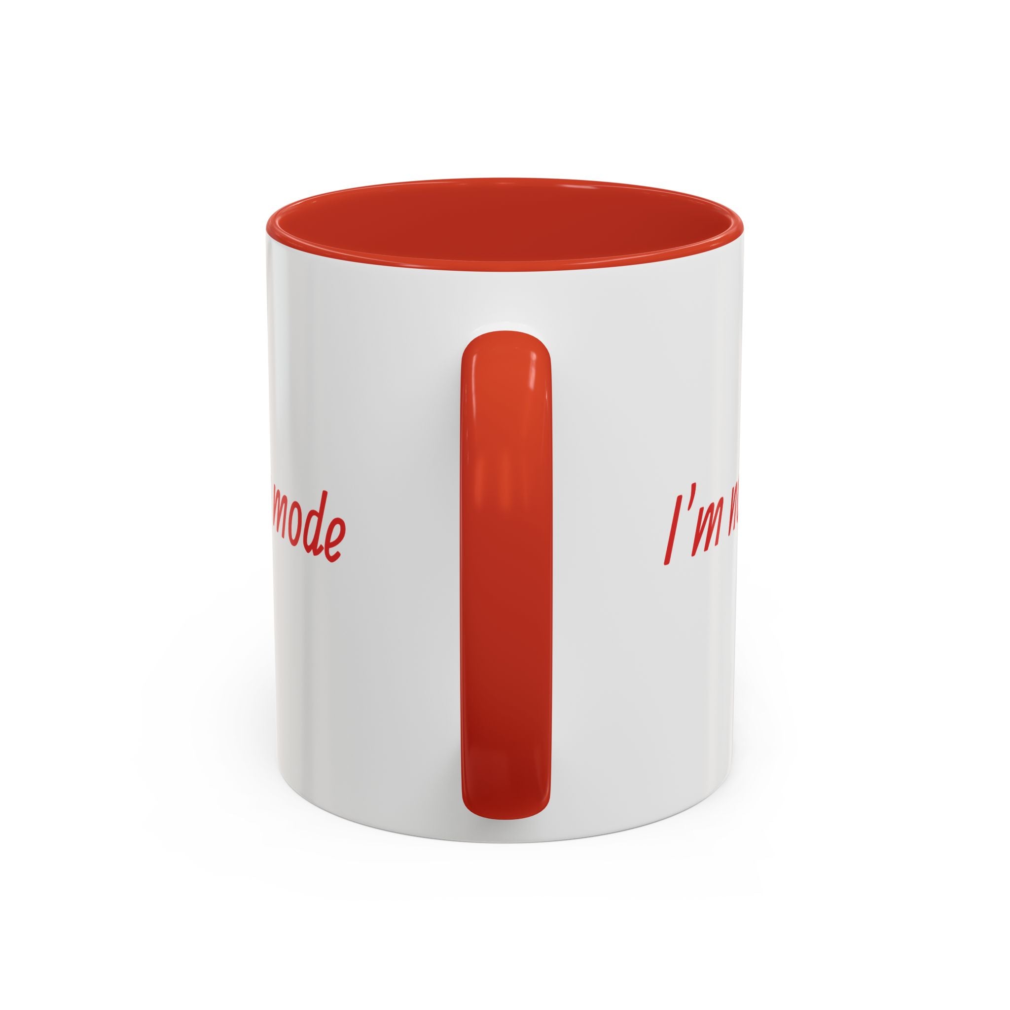 Power Saving Mode Coffee Mug — Funny 'I'm in Power Saving Mode' Accent Mug (11/15oz)