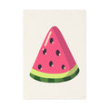Watermelon Slice Cotton Tea Towel — Bright Summer Kitchen Towel
