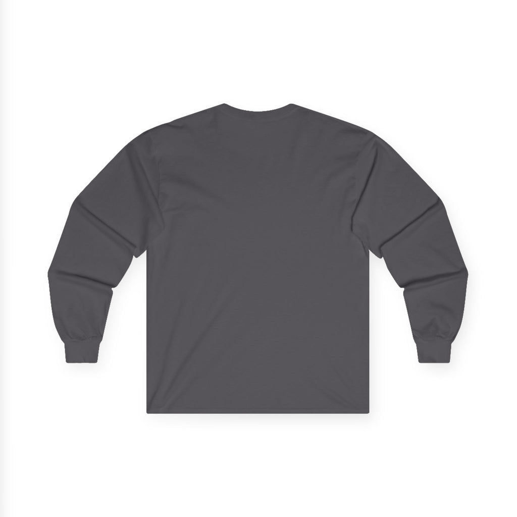 Family Camping Sunset Long Sleeve Tee — Silhouette Outdoor Graphic Shirt