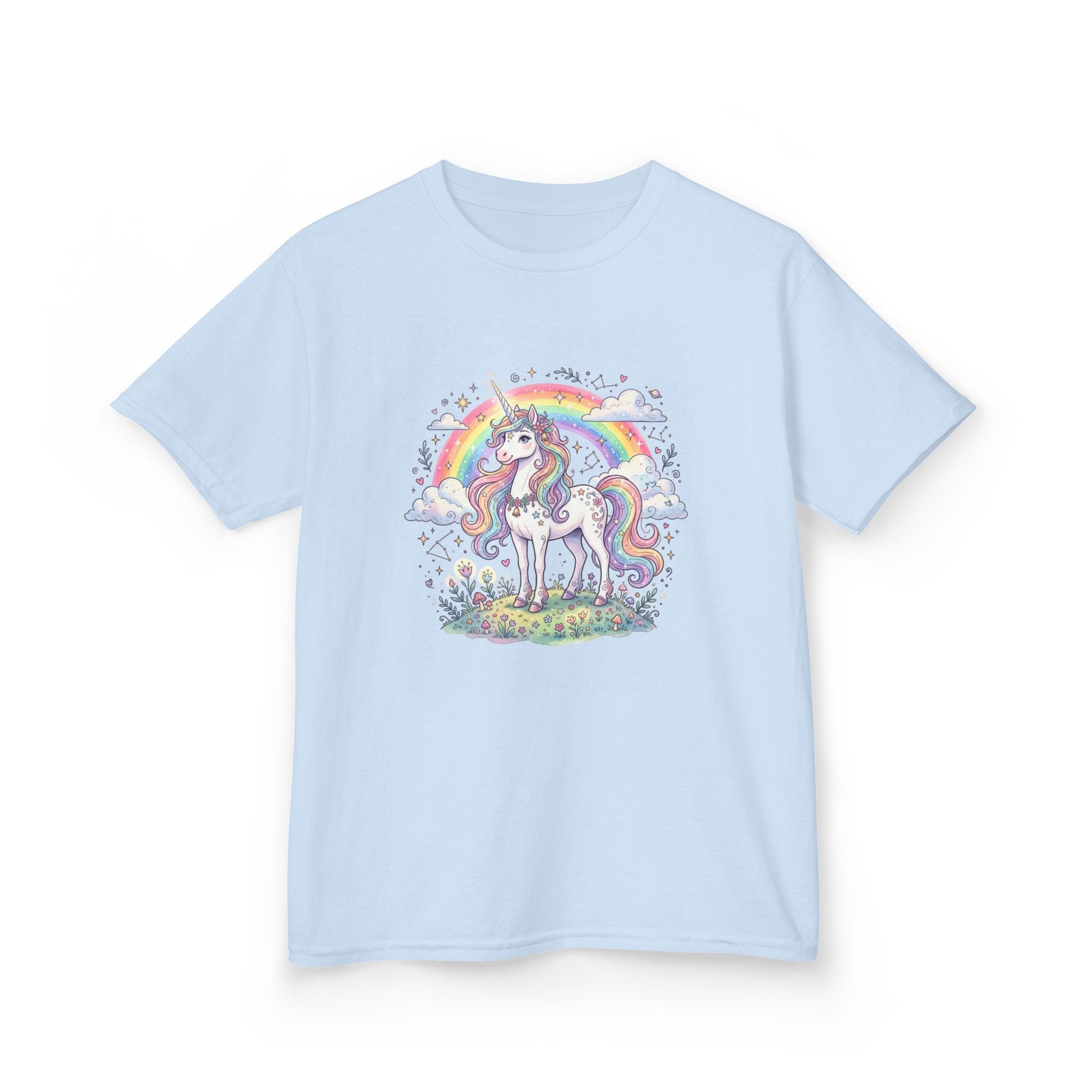 Kids Tee — Rainbow Unicorn Magic Graphic Shirt